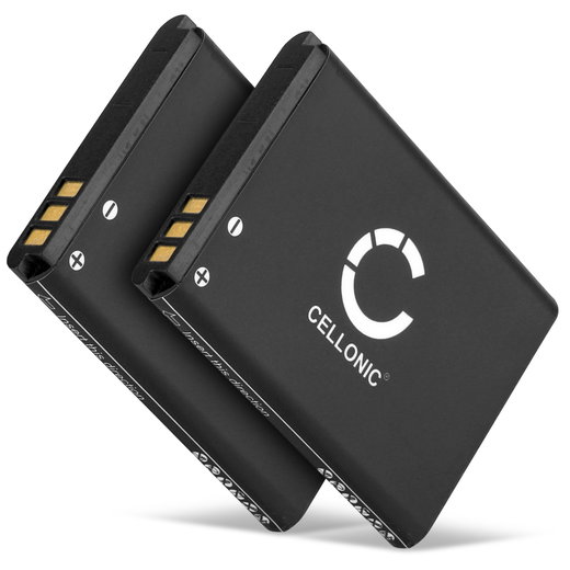 2x Batterie pour Nokia 3220, 6021, N90, N80, 6020, 5300, 5200, 2610, 3230, 6120 Classic, 5140i - BL-5B (890mAh) , Batterie de remplacement