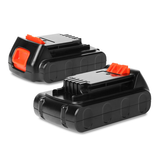 2x Batterie pour Stanley FMC625D2, LBXR20, FMC645D2, Bostitch BTC400, BTC440, BTC480L (Stanley FMC687L, Bostitch BTC480L) 18V Li Ion 2000mAh de CELLONIC