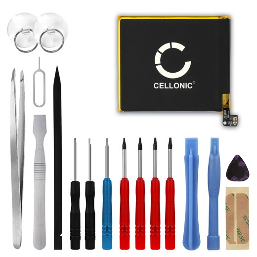 CELLONIC Phone Battery Replacement for Oppo Reno 2 / Reno 2Z + 17-Tool Phone Repair Kit - BLP735 3900mAh