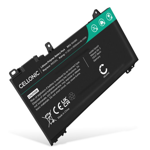 Akku für HP ProBook 450 G6, ProBook 440 G6, ProBook 430 G6, ProBook 445 G6, RE03XL Laptop - 3500mAh 11.55V 