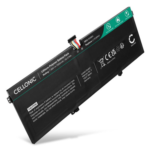 Batterie pour Lenovo Yoga C930-13IKB 7.68V 7600mAh de CELLONIC