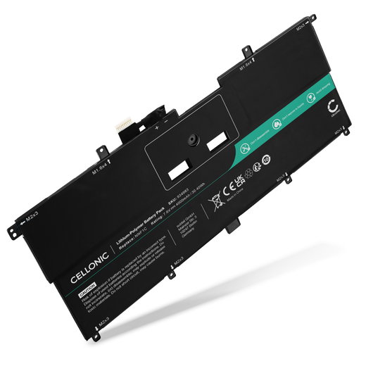 Batterie pour Dell XPS 13 9365 Series, 2-in-1, HMPFH, NNF1C 7.6V 4000mAh de CELLONIC