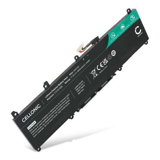 Battery for ASUS VivoBook S13 S330FA, S330UA, S330, S330FN, S330UN, X330FN, R330UN, X330FL, C31N1806, C31PIJ1 11.55V 3600mAh from CELLONIC