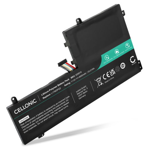 Battery for Lenovo Legion Y530-15ICH, Y740-15IRH, Y7000, Y7000P, Y730-15ICH, Y540-15IRH, L17M3PG2 Laptop - 4650mAh 11.4V 
