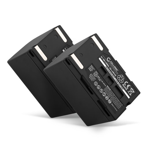 2x Batteria SB-LSM160,SB-LSM320,SB-LSM80 per fotocamera Samsung VP-D361 VP-D371 VP-D351 VP-DC171 VP-DC161 VP-D352 VP-D353 VP-D453 VP-D363 Affidabile ricambio da 2400mAh, marca CELLONIC