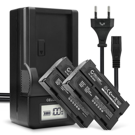 2x Ersatz Akku GR-B202 VW-VBD070 VBD1 VM-BPL13 BPL27 + Ladegerät VW-B202 VW-VBD1 VW-VBD2 für Panasonic NV-DX1 NV-GS280 GS250 VM-H775 RCA Pro-V730 Kamera - 2000mAh Ersatzakku Batterie, Ladekabel, Akkuladegerät