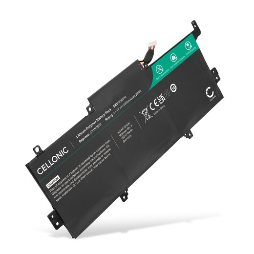 Batteri för ASUS Zenbook UX330UA, C31N1602, 0B200-02090000 11.1V 4350mAh från CELLONIC