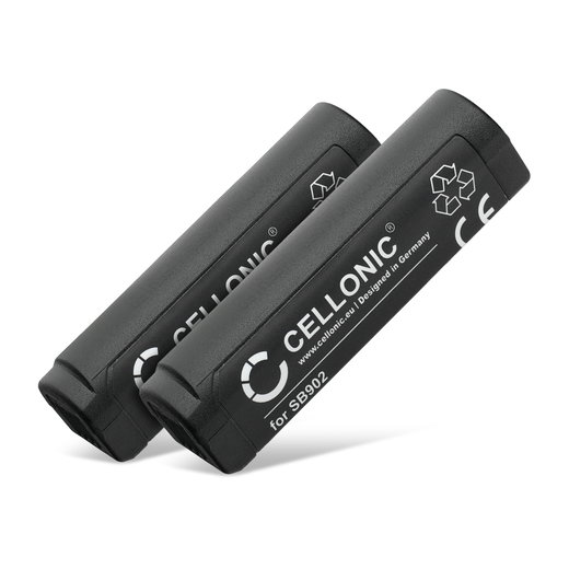 2x Akku Shure GLXD1, Shure GLXD2, Shure MXW2, Shure GLX-D Digital Wireless Systems kaiuttimeen - 3.7V, 1100mAh tuotemerkiltä CELLONIC