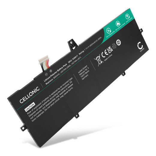 Batteria per portatile HP Elitebook x360 1030 G3 Series, BM04XL, BM04056XL ricambio per laptop 6800mAh 7.7V 