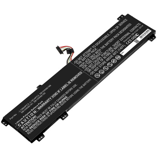 Akku tietokoneeseen kompatibel mit Lenovo Legion, L19M4PC1, L19C4PC1 - 15.4V 4960mAh tuotemerkiltä CELLONIC