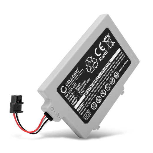 Batteria WUP-001 per Nintendo Wii U GamePad 3200mAh 3.7V marca CELLONIC per console giochi controller palmari