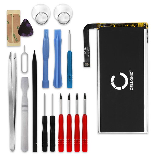 Batteria CELLONIC GTB1F per Google Pixel 5 Ricambio da 3800mAh + Set di strumento Sostituzione facile con utensili adatti e duraturi
