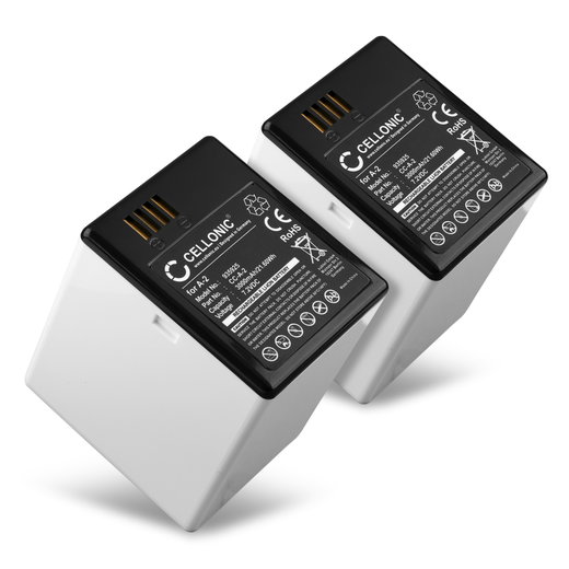 2x Akku für Arlo Go 1 (VML4030, VMA4410) 3000mAh von CELLONIC