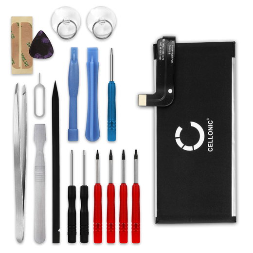 CELLONIC Phone Battery Replacement for Google Pixel 4A + 17-Tool Phone Repair Kit - G025J-B 3050mAh