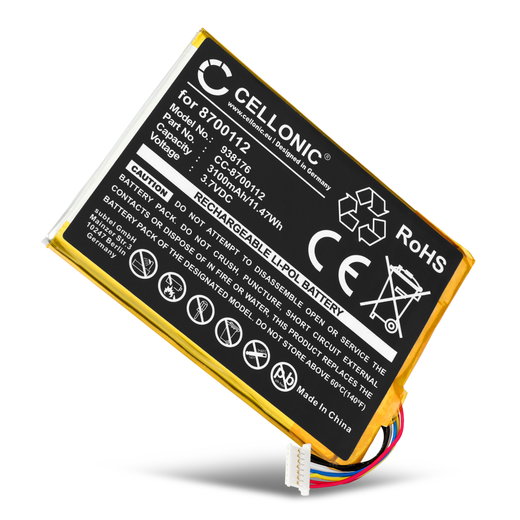 Batteria per Bang & Olufsen BeoSound Moment 8700112 (3100mAh, 3.7V) di CELLONIC