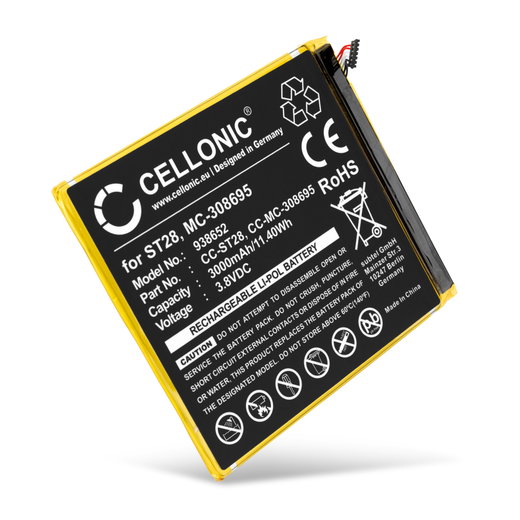 Batterie de remplacement neuve MC-308695, 58-000255, ST28 de 3000mAh pour tablette Amazon Fire 7 2019