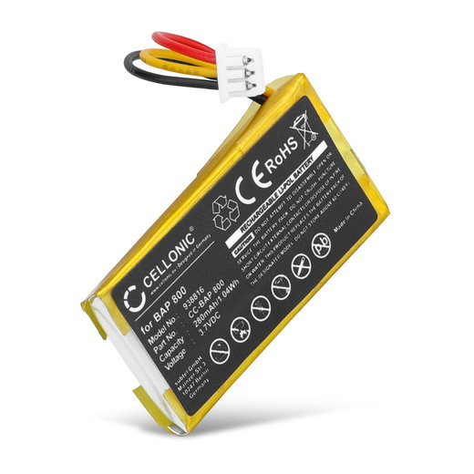 Batterie Sennheiser RS 5000, Flex 5000, Set 880 AHB571935PCT-03, BAP 800, CP-SN800 (280mAh, 3.7V) de CELLONIC