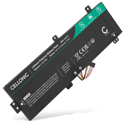 Batteria per portatile Lenovo IdeaPad 310 (14ISK, 14IKB, 15ISK, 14IAP, 15ISK, 15IKB), 510 (15IKB, 15ISK), L15M2PB3, L15C2PB5 ricambio per laptop 4100mAh 7.6V 