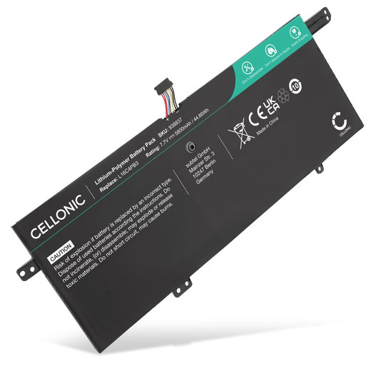 Batteria per portatile Lenovo IdeaPad 720S-13ARR, IdeaPad 720S-13IKB, IdeaPad 720S-13IKBR ricambio per laptop 5800mAh 7.7V 