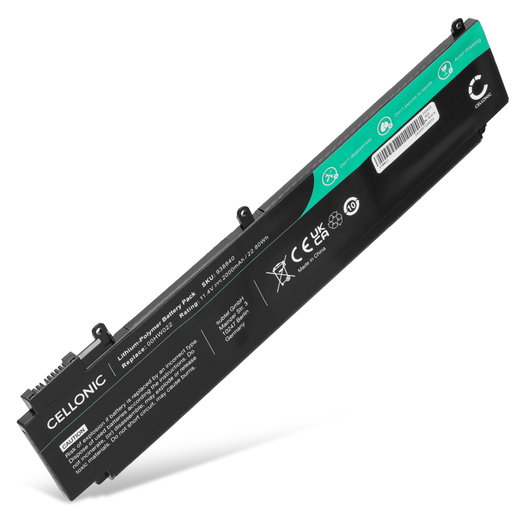 Akku tietokoneeseen Lenovo ThinkPad T470s, ThinkPad T460s, 00HW022, SB10F46460, SB10F46461 - 11.4V 2000mAh tuotemerkiltä CELLONIC