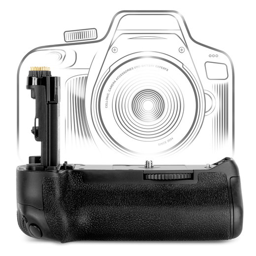 BG-E16 akkukahva Canon EOS 7D Mark II kameraan – LP-E6N pystykuvauskahva