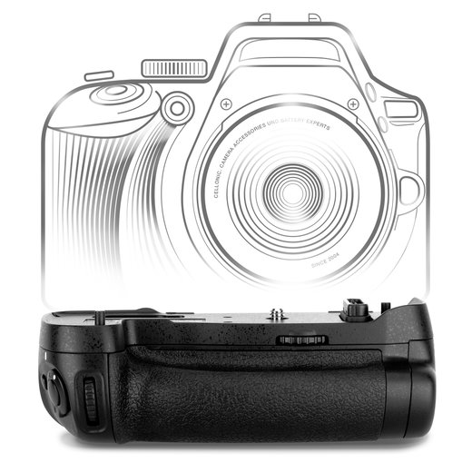 MB-D17 Battery Grip voor Nikon D500 Camera’s – EN-EL15 Verticale Portretgreep