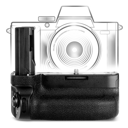 VG-C3EM Grip d'alimentation pour Sony A9, A7 III, A7R III, A7S III - Poignée de batterie pour appareils photo de CELLONIC