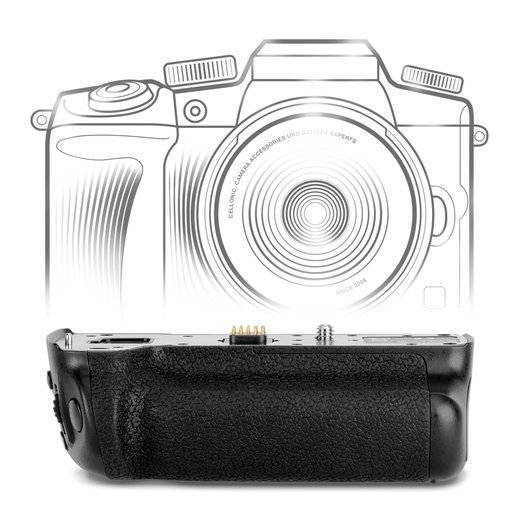 DMW-BGGH5 Batterigrepp för Panasonic Lumix GH5, Lumix GH5 II Kameror – DMW-BLF19 Vertikalt Porträttgrepp