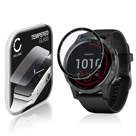 Film de protection d'écran pour montre connectée Garmin vivoactive 4 (2.5D, haute résistance 9H, 0,30mm, Full Glue)