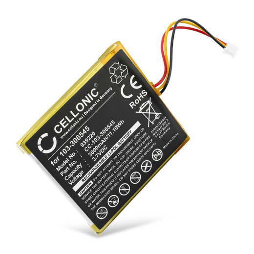 Batterie 103-306545 3000mAh pour système domotique