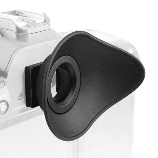 CELLONIC Zoeker oogschelp: Eyeshell vervanging/ reserve opzetstuk compatibel met Canon EOS 1000D EOS 100D EOS 40D EOS 450D EOS 500D EOS 50D EOS 5D EOS 5D Mark II EOS 60D EOS 6D EOS 77D Eyecup Viewfinder camera oculaire bescherming tegen strooilicht