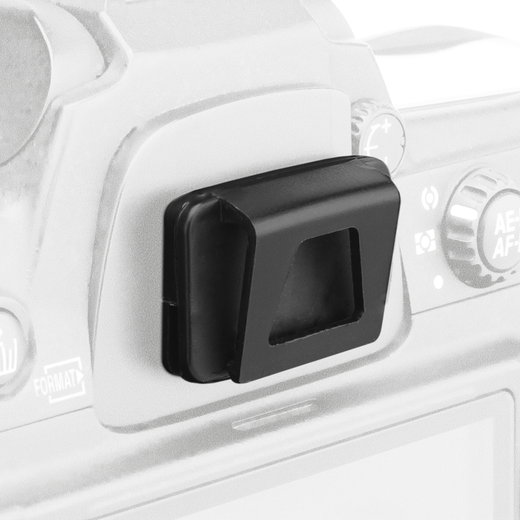 CELLONIC Visor de fotos DK-5 - Visor ocular de repuesto para Nikon D100 D200 D300 D3000 D300S D3100 D3200 D40x D50 D5000 D5100 D5200 D5300 D60 D600 D610 D70 D7000 D70s D7100 Visor de cámara de Plastic, Eye Cup, Camera Eyepiece, Visor óptico