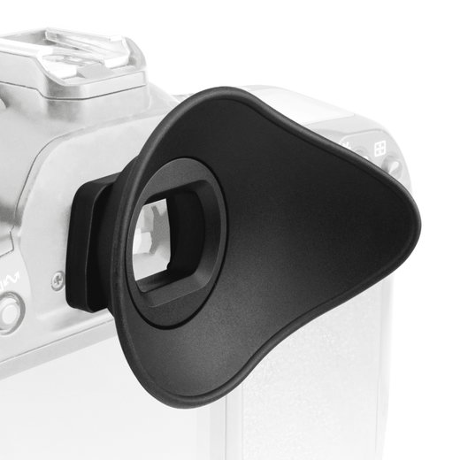CELLONIC Zoeker oogschelp voor brilgebruiker: Eyeshell vervanging/ reserve opzetstuk compatibel met Sony Alpha 6000, Alpha 6300, NEX-6, NEX-7 Eyecup Viewfinder camera oculaire glasses