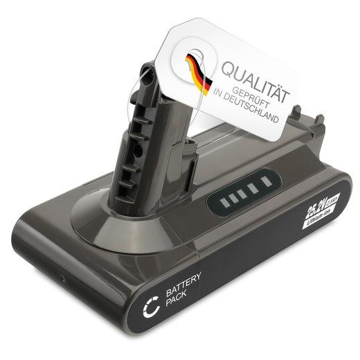 Batteri för Dyson Cyclone V10, V10, Cyclone V10 Absolute, V10 Animal, V10 Origin, Dyson SV12, SV27 2500mAh - Endast lämplig för typ B - från CELLONIC - Batteri med skruvar