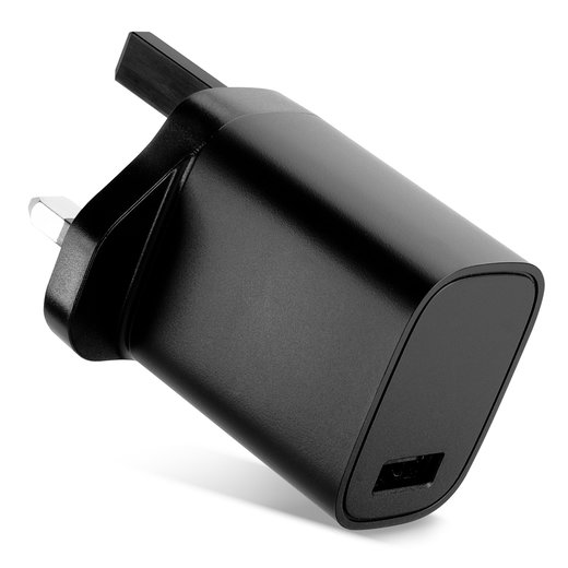 UK-USB-laturi, seinäpistokeadapteri - latausadapteri puhelimelle, tabletille jne. Yhden latausjohdon verkkovirta-adapteri Isoon-Britanniaan