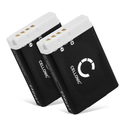 2x Batterij voor Canon PowerShot G7 X Mark II G1x Mark III G5 X G9 X Mark II PowerShot SX740 HS NB-13L Accu (1120mAh, 3.7V) van CELLONIC