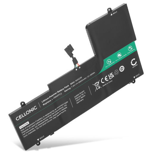 Akku für Lenovo Yoga 710-14IKB, 710-14ISK, 710-15IKB, 710-15ISK Laptop - 6800mAh 7.64V 