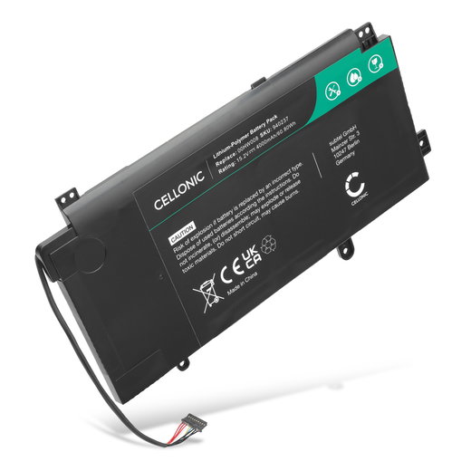 Batterie pour Lenovo ThinkPad Yoga 15, 00HW008, 00HW009 15.2V 4000mAh de CELLONIC