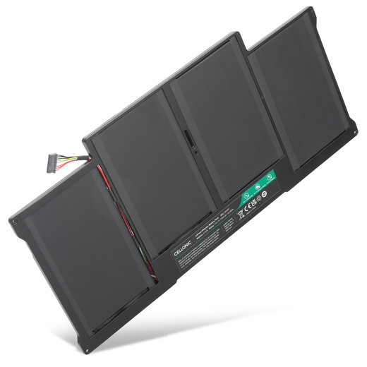 Batterie pour Apple Macbook Air 13 A1466, MC503, Air Core i5 1.3, Air Core i7 1.7, A1466, A1369 7.4V 7200mAh de CELLONIC