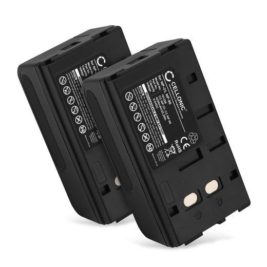 2x Batterij voor Sony CCD-F55, CCD-380, CCD-TR2000, CCD-F35, CCD-20061, CCD-V900, CCD-V5000 NP-33 NP-55 NP-66 NP-68 Accu (4200mAh, 6V) van CELLONIC