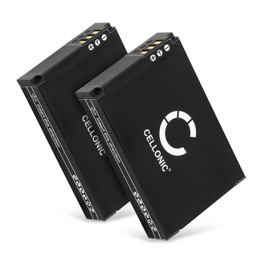 2x FXDC02 72-011-00 Ersatz Akku für Drift Ghost S, Ghost S HD, HD Ghost - Kamera Ersatzakku - Kameraakku 1750mAh, Batterie