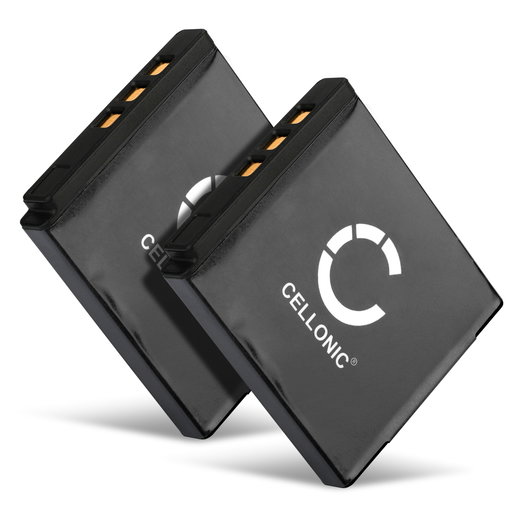 2x Batteria per Kodak PlaySport Zx3, PlayTouch Zi10, Zi8, Easyshare M1033, Easyshare M1093 IS 700mAh , marca CELLONIC