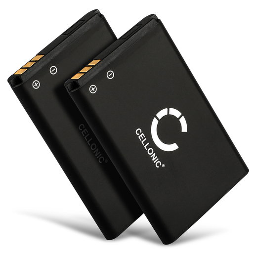 2x Batterie pour Swisstone BBM 625, BBM 320, BBM 615, BBM 610, BBM 300, BBM 400, BBM 420 1020mAh de CELLONIC