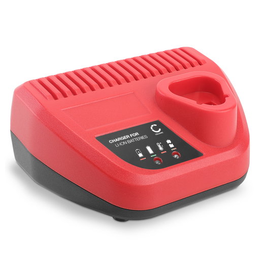 CELLONIC Milwaukee 10.8V-12V laddare för Li-Ion litiumjonbatterier - 3A C12 C, 48-59-2401, 4932352000, 4932352069 Ersättningsladdare för sladdlösa elverktyg