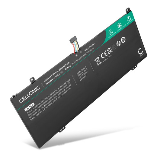1x Batteri för Lenovo ThinkBook 13s Gen 1, 13s IWL, 13s Gen 4, 13s-IML Gen1, L18C4PF0, L18D4PF0, L18M4PF0 15.2V 2900mAh från CELLONIC