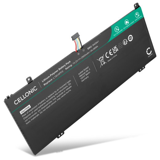 1x Batteri för Lenovo ThinkBook 13s Gen 1, 13s IWL, 13s Gen 4, 13s-IML Gen1, L18C4PF0, L18D4PF0, L18M4PF0 15.2V 2900mAh från CELLONIC