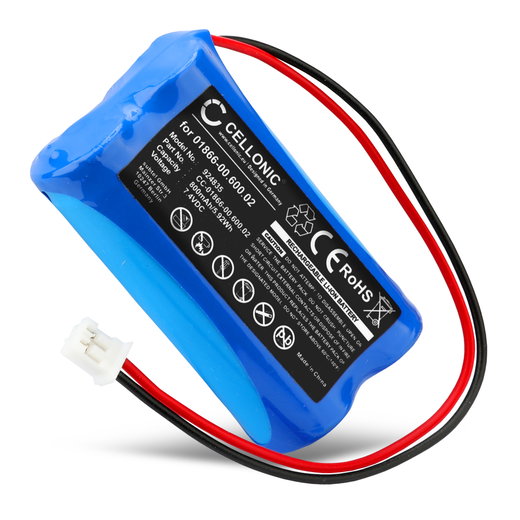 Batteria 01866-00.600.02 per attrezzo Gardena C 1060 Solar Plus Affidabile batteria di ricambio da 800mAh ioni di litio senza effetto memoria per utensili Gardena