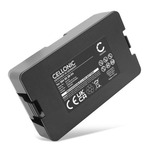 Akku für Husqvarna Automower Limited Edition 2020, Gardena Sileno City 250, 750, Gardena Sileno City 500, 1000, 400, Sileno City 2019 2500mAh von CELLONIC