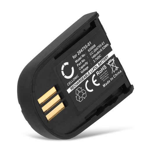 Bateria Plantronics 204755-01 140mAh - 204755-01, Batería larga duración para auriculares Plantronics Savi 440, 740, W440, W440-M, W740, W740-M, W745