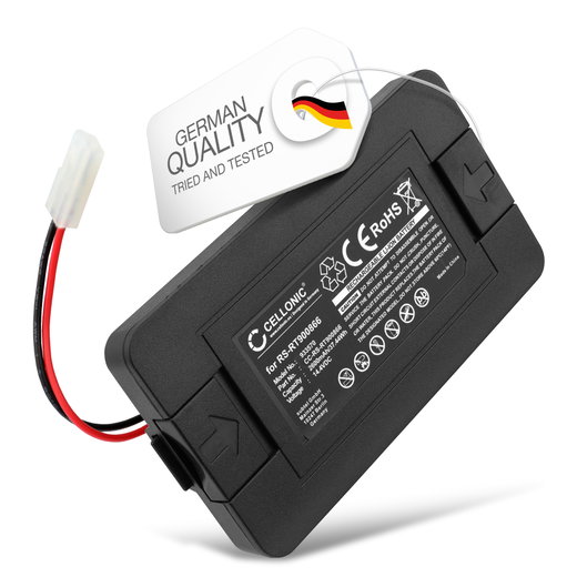 Akku imuriin Rowenta Explorer 40, 60, 20 / Rowenta RS-RT900866, Bagotte BAGOTTE - 2600mAh vaihtoakku tuotemerkiltä CELLONIC - Kuorella